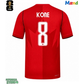 Canada Ismael Kone #8 Replika Hjemmebanetrøje VM 2026 Kortærmet